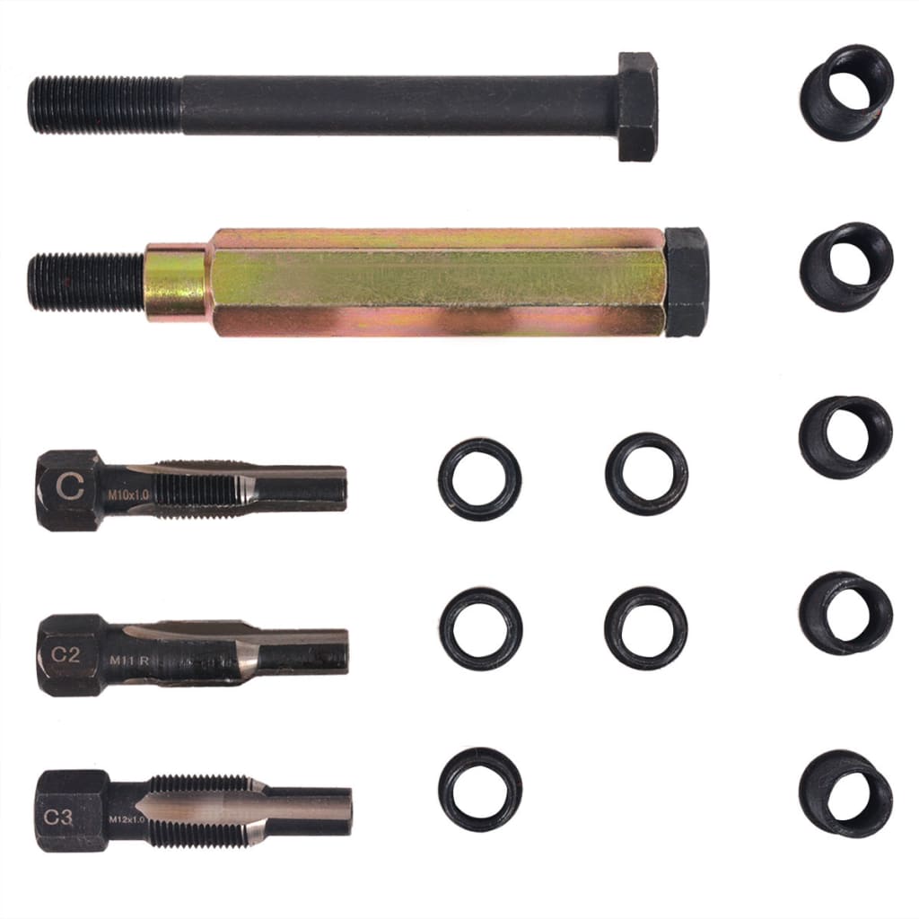Gloeibougie draad reparatie set M10 x 1,0 mm 15-delig is nu te koop bij PeponiXL, paradijselijk wonen!
