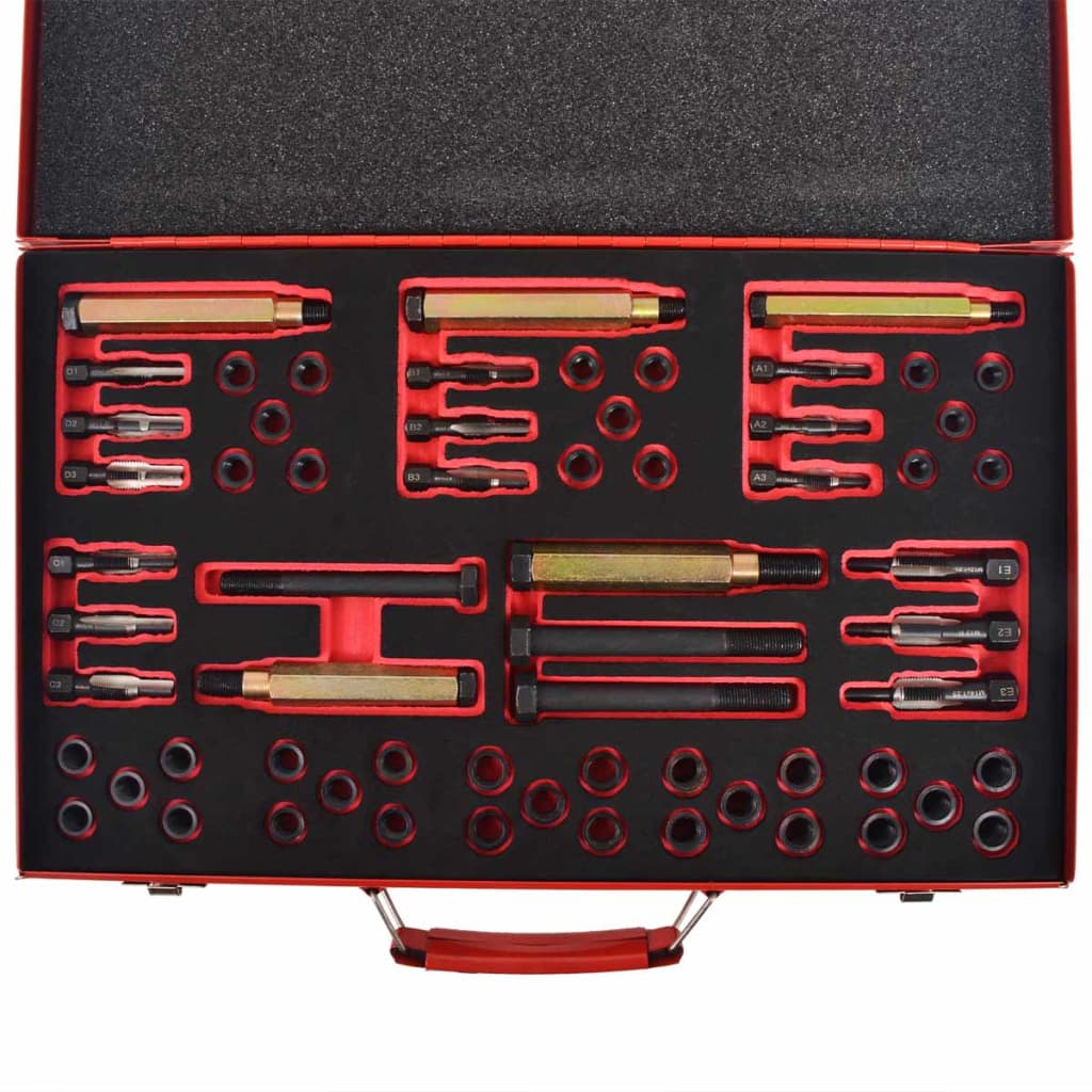 Gloeibougie draad reparatie set M8 M9 M10 M12 63-delig is nu te koop bij PeponiXL, paradijselijk wonen!