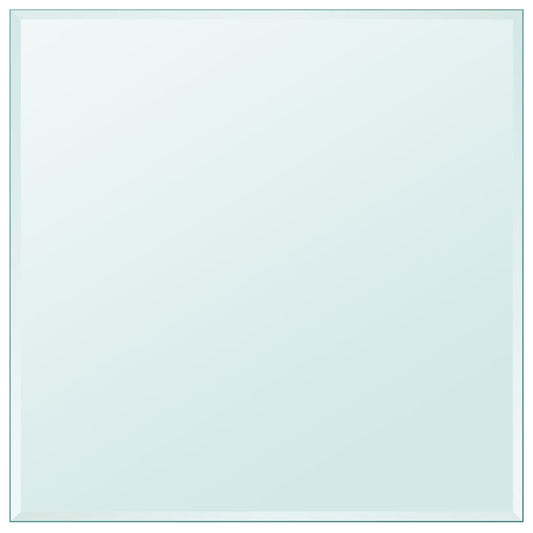 Tafelblad van gehard glas 800x800 mm vierkant is nu te koop bij PeponiXL, paradijselijk wonen!