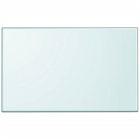 Tafelblad van gehard glas 1000x620 mm rechthoekig is nu te koop bij PeponiXL, paradijselijk wonen!