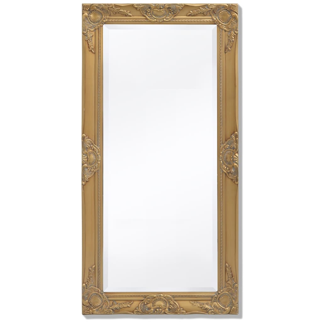 Wandspiegel Barok 100 x 50 cm goud is nu te koop bij PeponiXL, paradijselijk wonen!