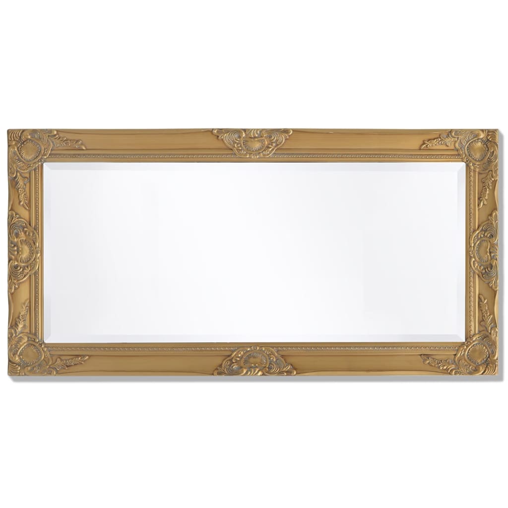 Wandspiegel Barok 100 x 50 cm goud is nu te koop bij PeponiXL, paradijselijk wonen!