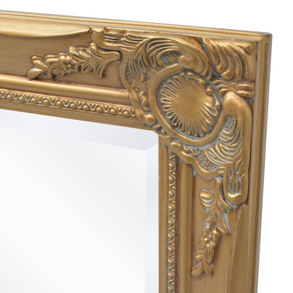 Wandspiegel Barok 100 x 50 cm goud is nu te koop bij PeponiXL, paradijselijk wonen!