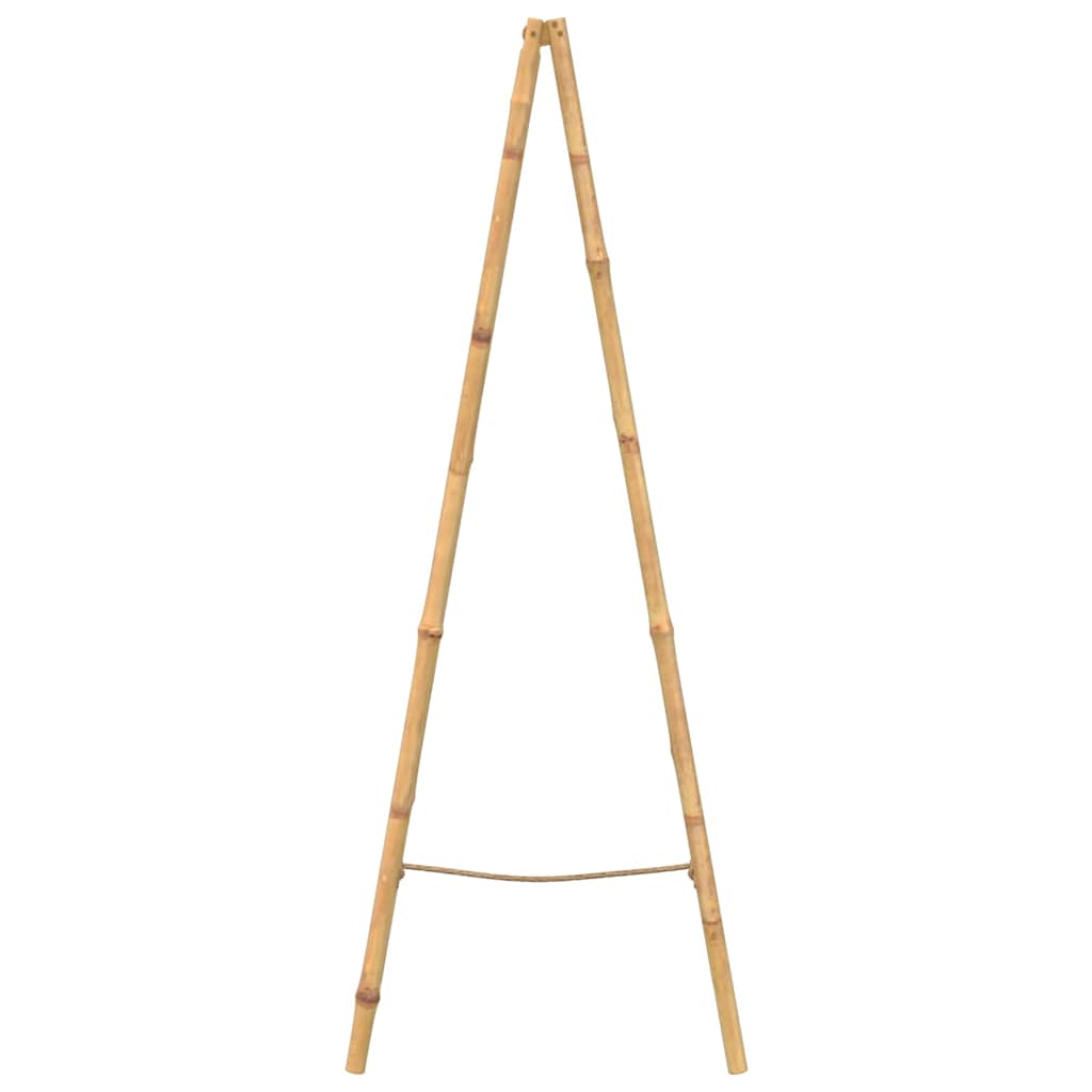 Dubbele handdoekenladder met 5 tredes 50x160 cm bamboe is nu te koop bij PeponiXL, paradijselijk wonen!
