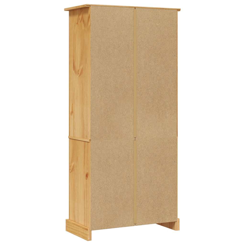 Wandkast Mexicaans grenenhout Corona-stijl 80x40x170 cm is nu te koop bij PeponiXL, paradijselijk wonen!