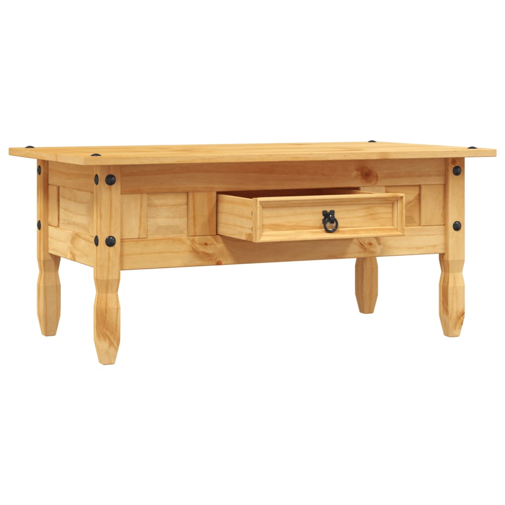 Salontafel Mexicaans grenenhout Corona-stijl 100x55x44 cm is nu te koop bij PeponiXL, paradijselijk wonen!
