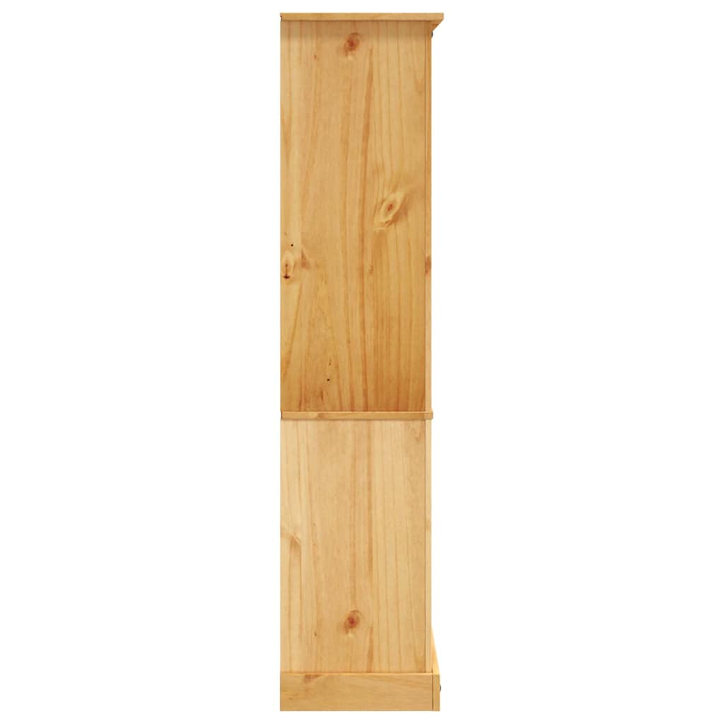Boekenkast met 5 planken Corona-stijl 80x40x170 cm grenenhout is nu te koop bij PeponiXL, paradijselijk wonen!