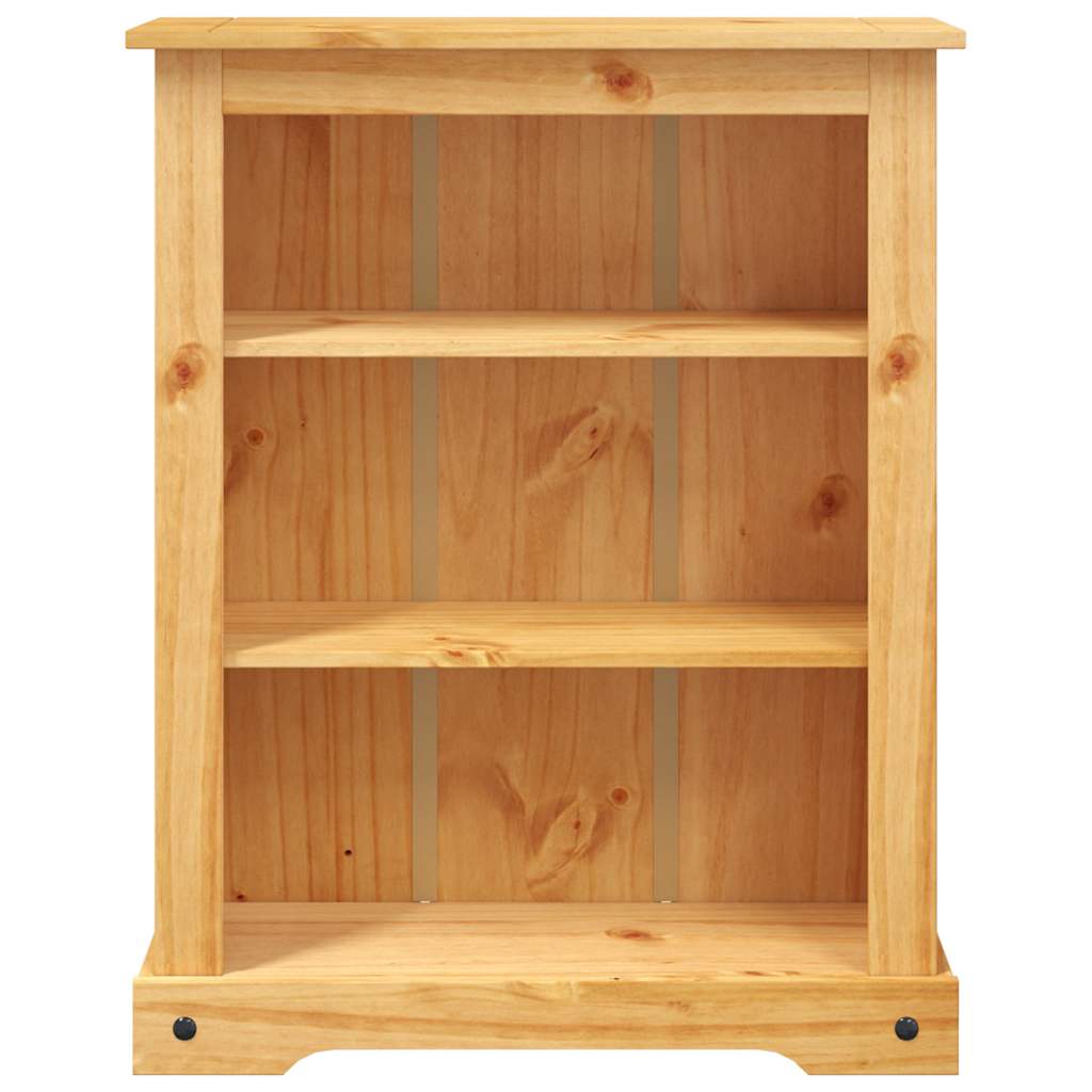 Boekenkast grenenhout met 3 planken Corona-stijl 80x29x100 cm is nu te koop bij PeponiXL, paradijselijk wonen!