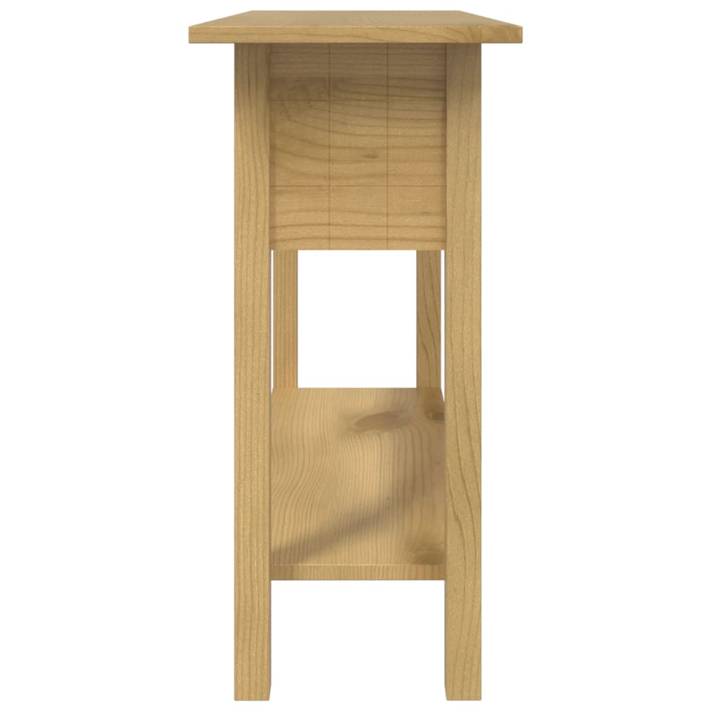 Wandtafel Mexicaans grenenhout Corona-stijl 93x34,5x73 cm is nu te koop bij PeponiXL, paradijselijk wonen!