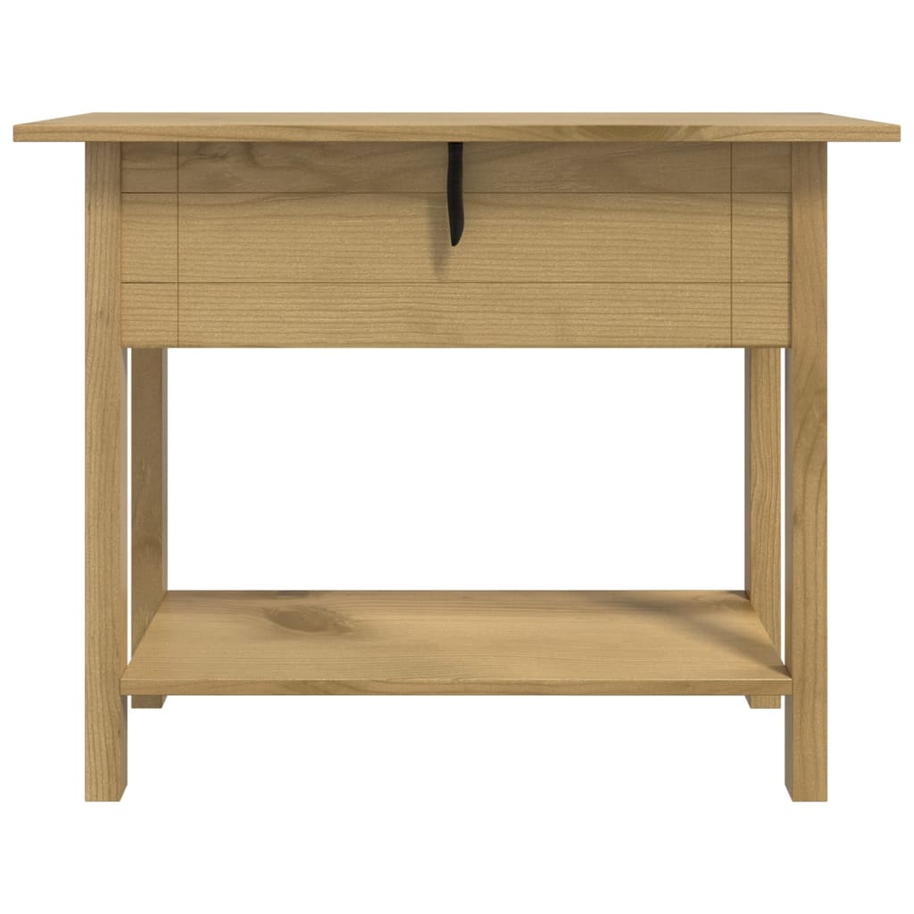 Wandtafel Mexicaans grenenhout Corona-stijl 93x34,5x73 cm is nu te koop bij PeponiXL, paradijselijk wonen!