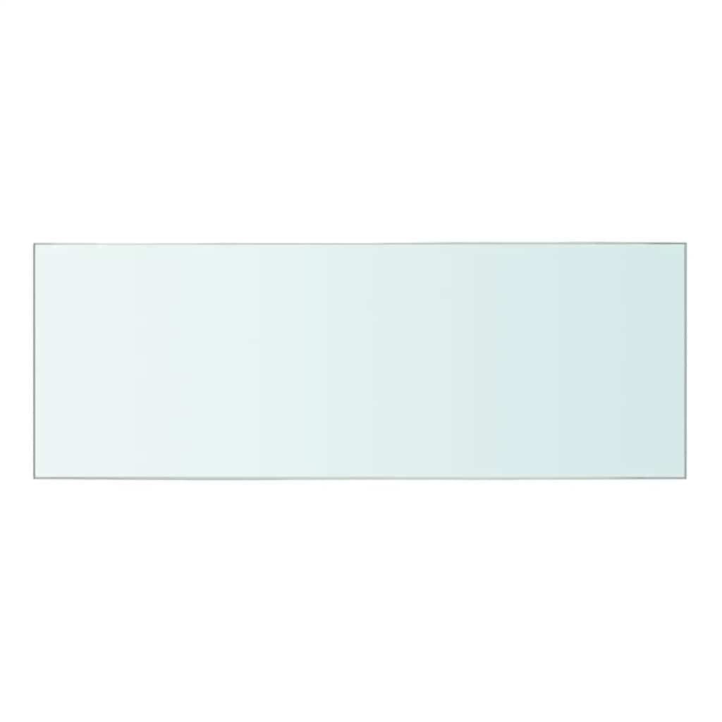 Wandschap transparant 40x12 cm glas is nu te koop bij PeponiXL, paradijselijk wonen!