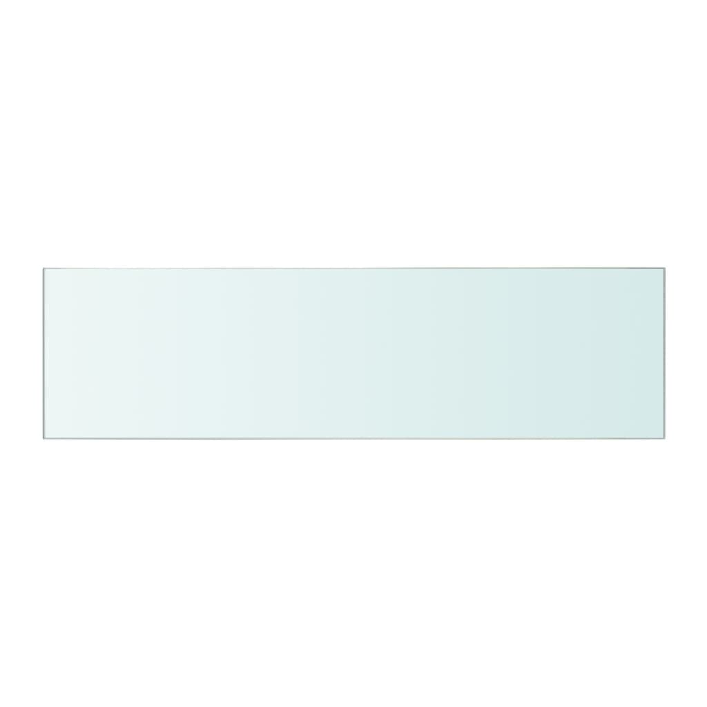 Wandschap transparant 50x12 cm glas is nu te koop bij PeponiXL, paradijselijk wonen!