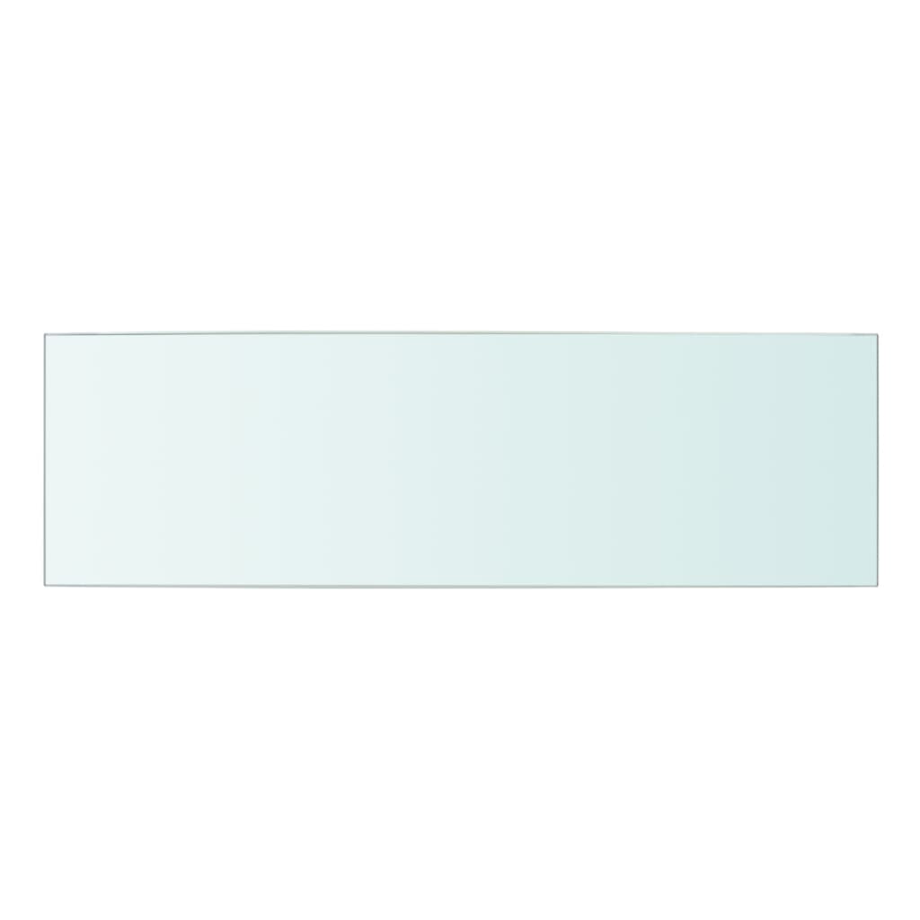 Wandschap transparant 50x15 cm glas is nu te koop bij PeponiXL, paradijselijk wonen!
