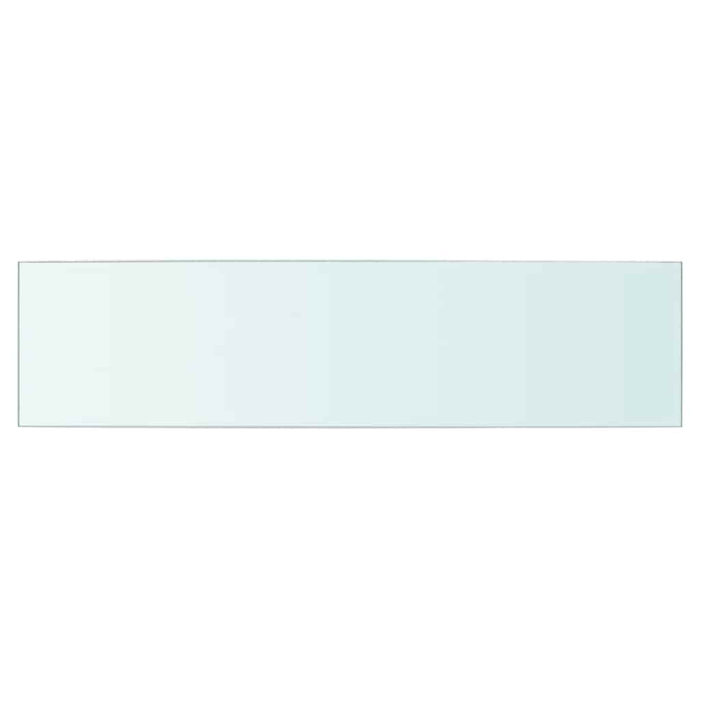 Wandschap transparant 60x15 cm glas is nu te koop bij PeponiXL, paradijselijk wonen!