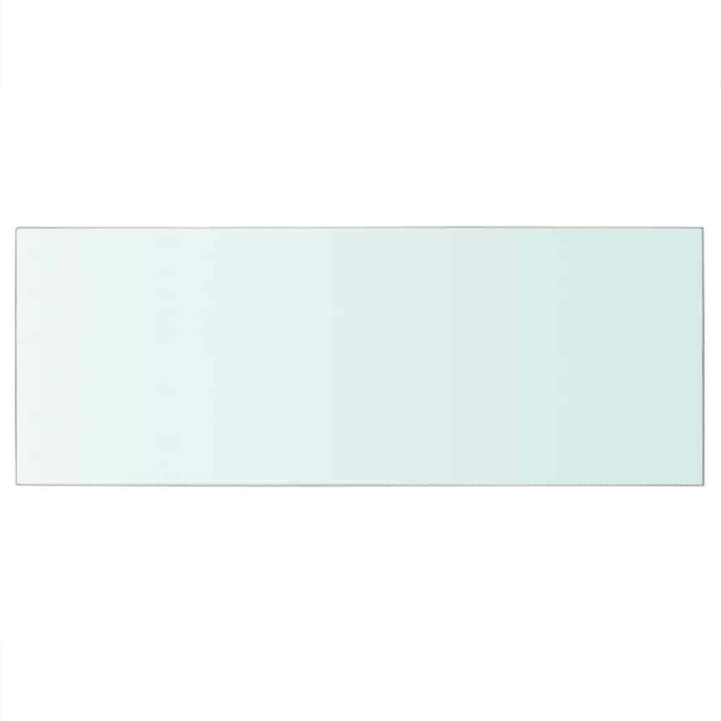 Wandschap transparant 60x25 cm glas is nu te koop bij PeponiXL, paradijselijk wonen!
