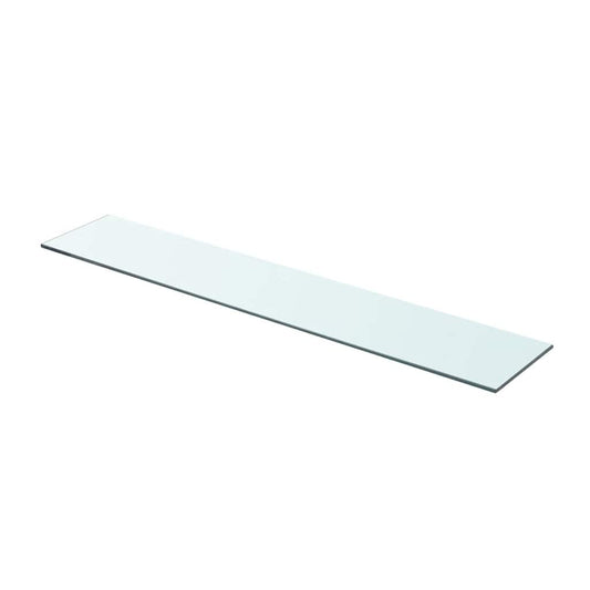Wandschap transparant 80x15 cm glas is nu te koop bij PeponiXL, paradijselijk wonen!