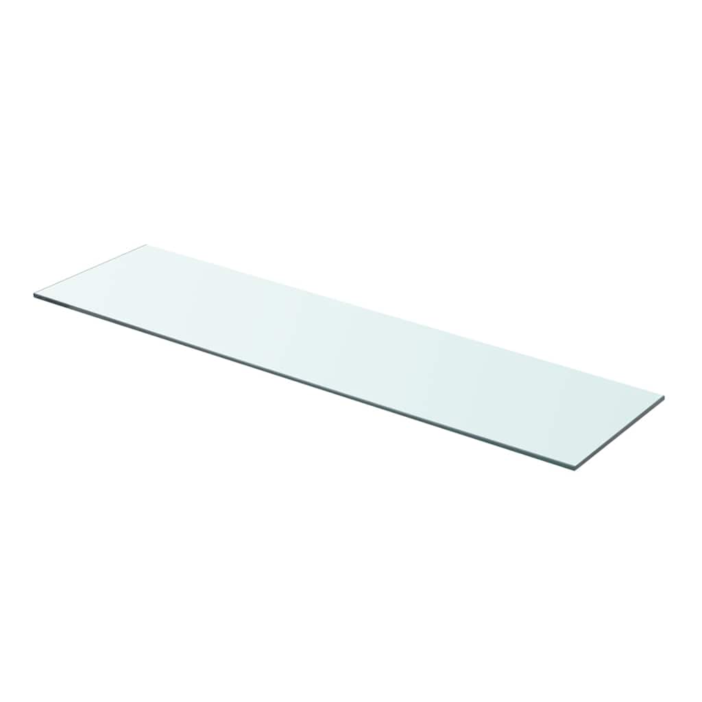 Wandschap transparant 80x20 cm glas is nu te koop bij PeponiXL, paradijselijk wonen!