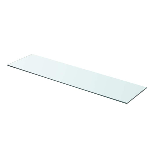Wandschap transparant 80x20 cm glas is nu te koop bij PeponiXL, paradijselijk wonen!
