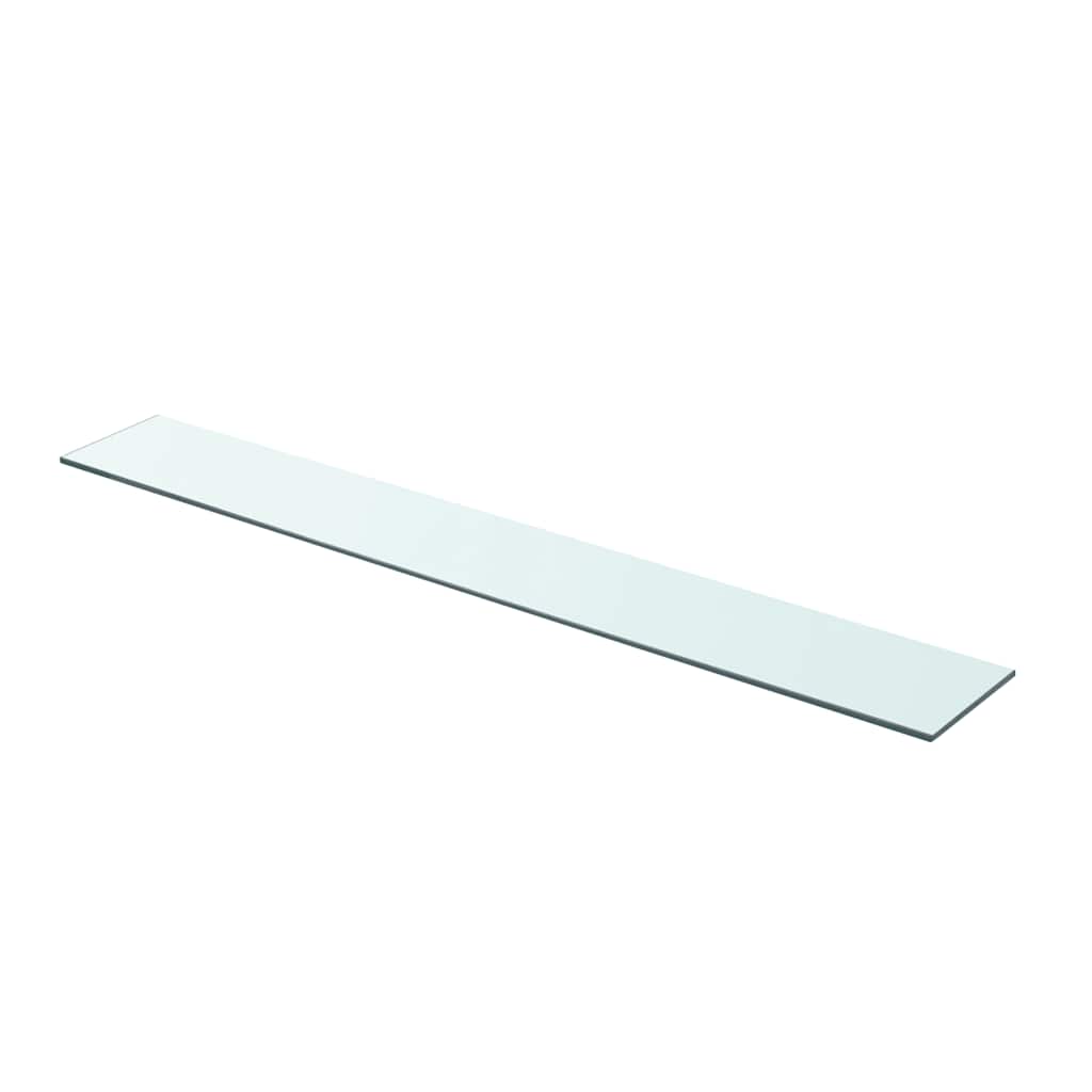 Wandschap transparant 90x12 cm glas is nu te koop bij PeponiXL, paradijselijk wonen!