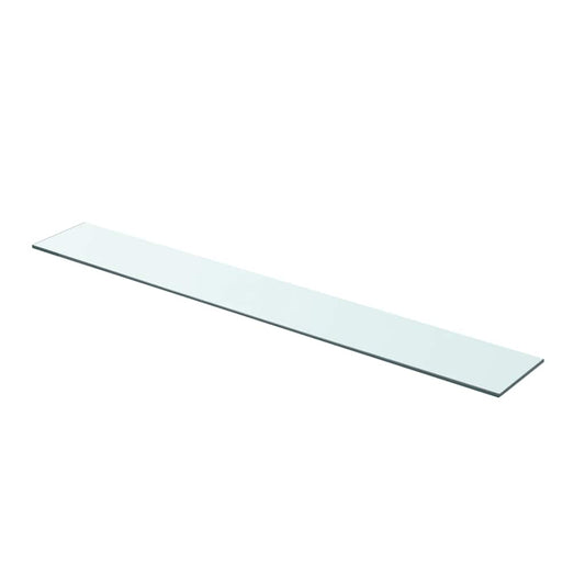 Wandschap transparant 90x12 cm glas is nu te koop bij PeponiXL, paradijselijk wonen!