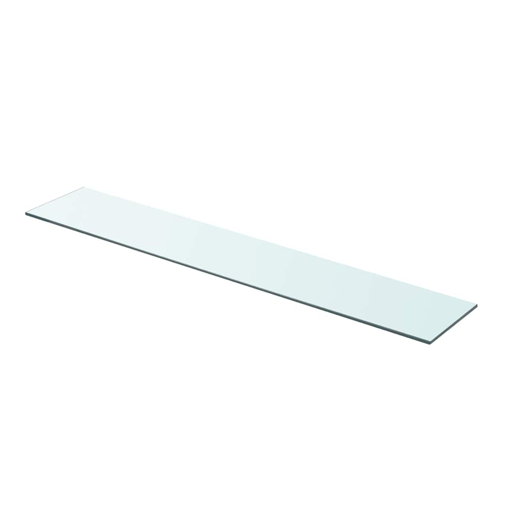 Wandschap transparant 90x15 cm glas is nu te koop bij PeponiXL, paradijselijk wonen!