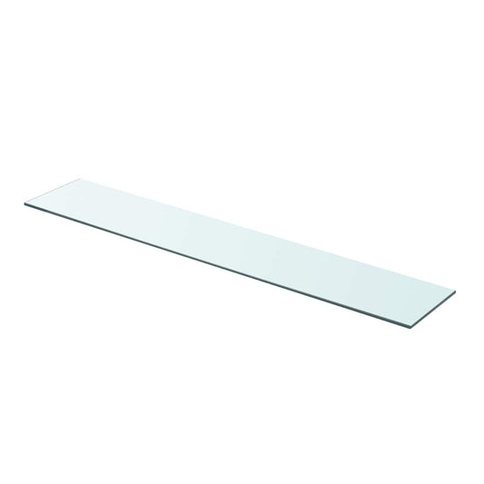 Wandschap transparant 90x15 cm glas is nu te koop bij PeponiXL, paradijselijk wonen!