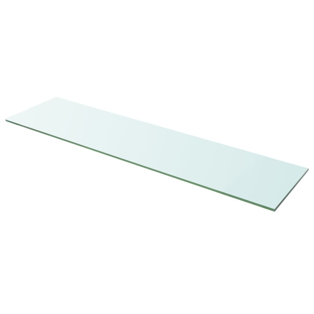 Wandschap transparant 100x25 cm glas is nu te koop bij PeponiXL, paradijselijk wonen!