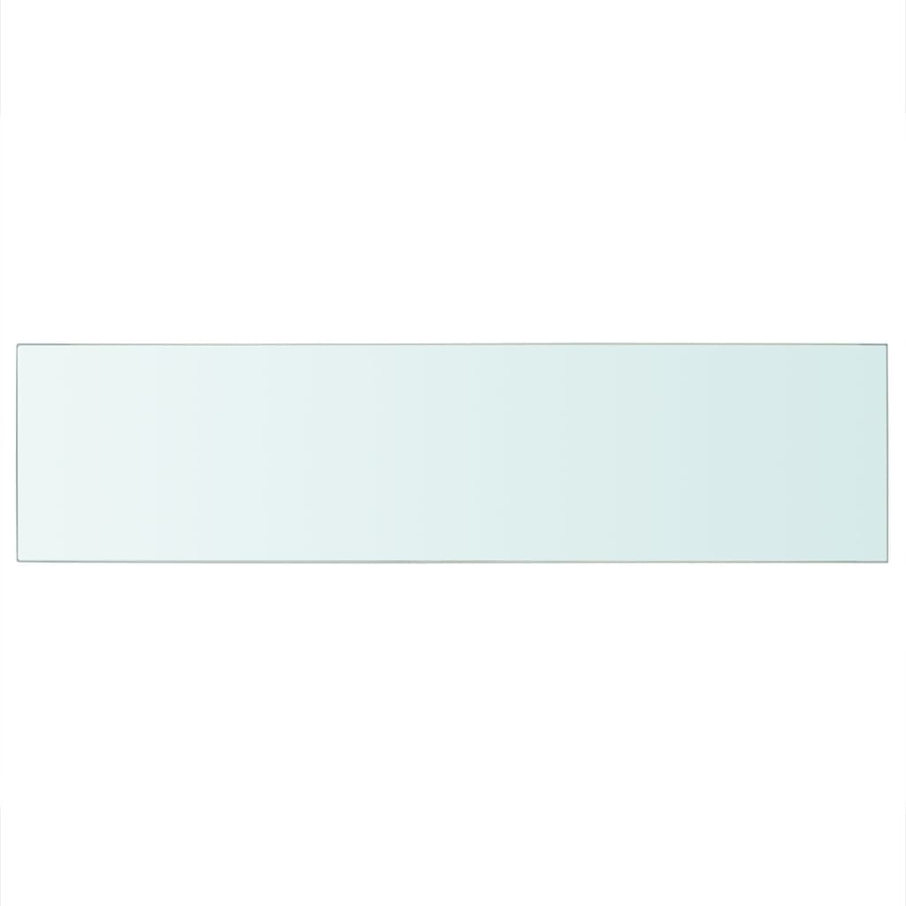 Wandschap transparant 100x25 cm glas is nu te koop bij PeponiXL, paradijselijk wonen!