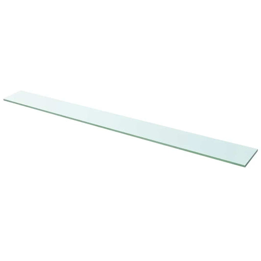 Wandschap transparant 110x12 cm glas is nu te koop bij PeponiXL, paradijselijk wonen!