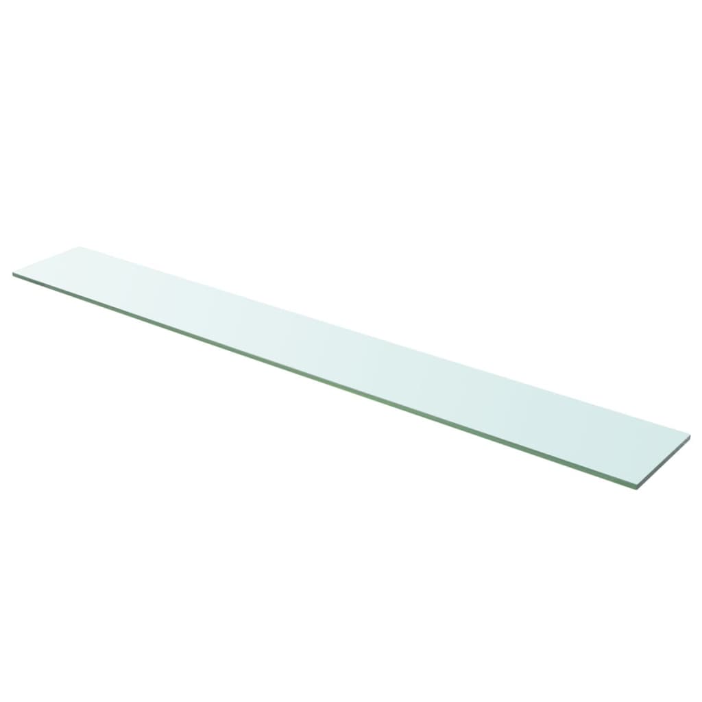 Wandschap transparant 110x15 cm glas is nu te koop bij PeponiXL, paradijselijk wonen!