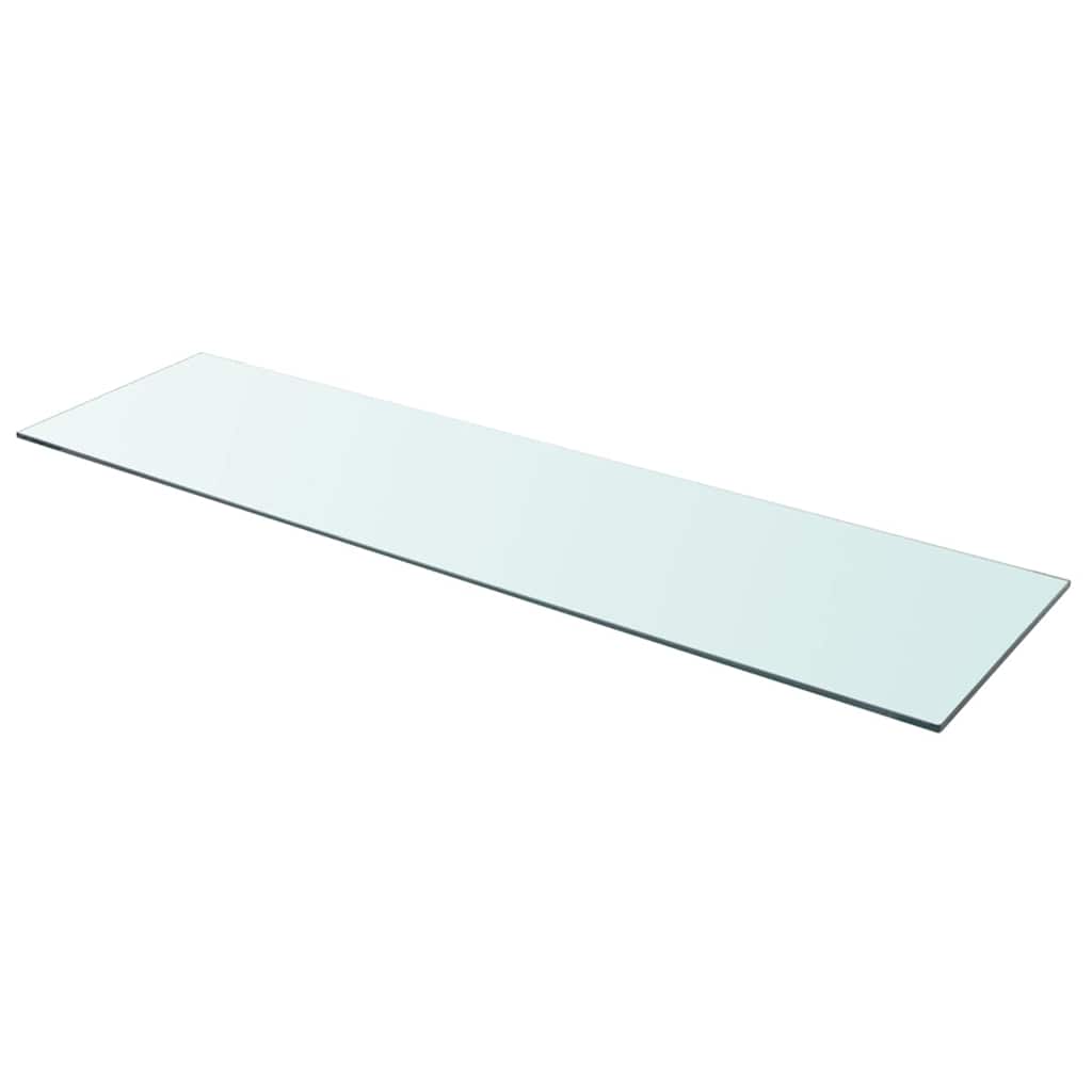 Wandschap transparant 110x30 cm glas is nu te koop bij PeponiXL, paradijselijk wonen!