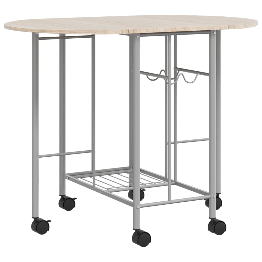 Eetkamerset opvouwbaar 5-dlg MDF is nu te koop bij PeponiXL, paradijselijk wonen!