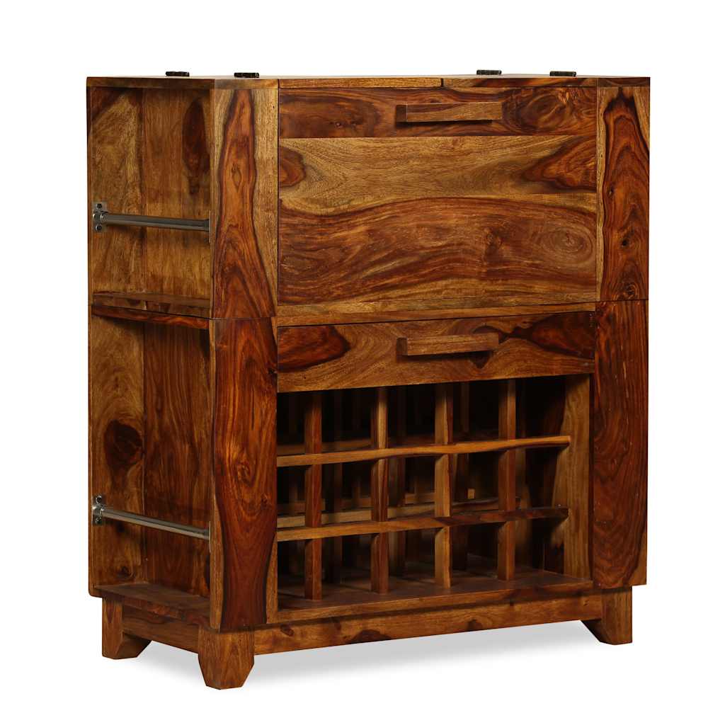 Barkast 85x40x95 cm massief acaciahout is nu te koop bij PeponiXL, paradijselijk wonen!