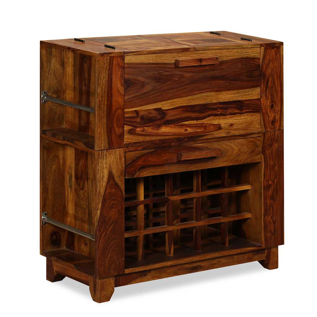 Barkast 85x40x95 cm massief acaciahout is nu te koop bij PeponiXL, paradijselijk wonen!