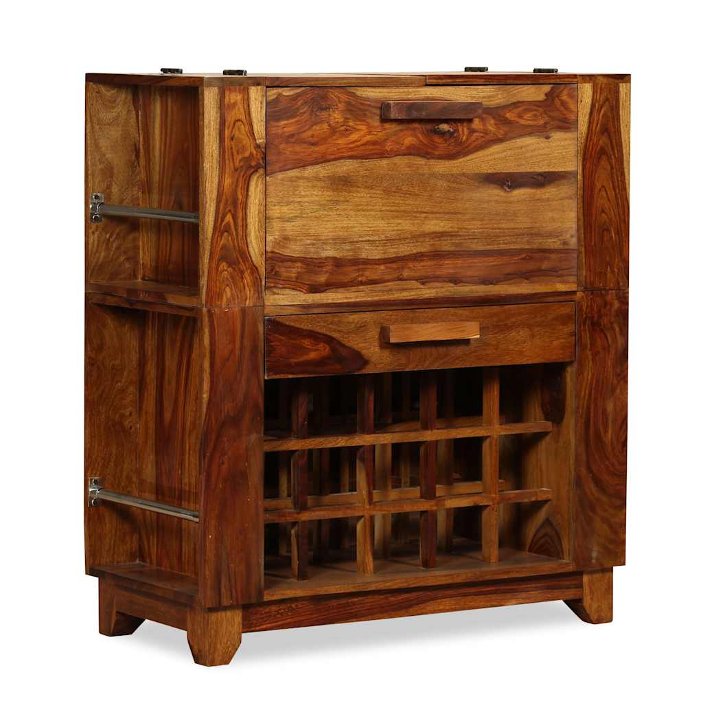 Barkast 85x40x95 cm massief acaciahout is nu te koop bij PeponiXL, paradijselijk wonen!