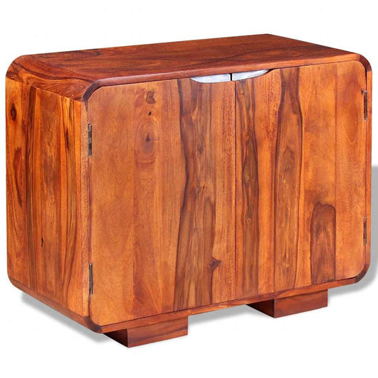 Dressoir 75x35x60 cm massief acaciahout is nu te koop bij PeponiXL, paradijselijk wonen!
