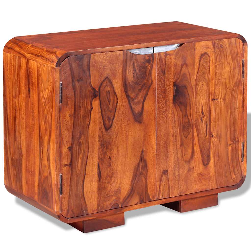 Dressoir 75x35x60 cm massief acaciahout is nu te koop bij PeponiXL, paradijselijk wonen!