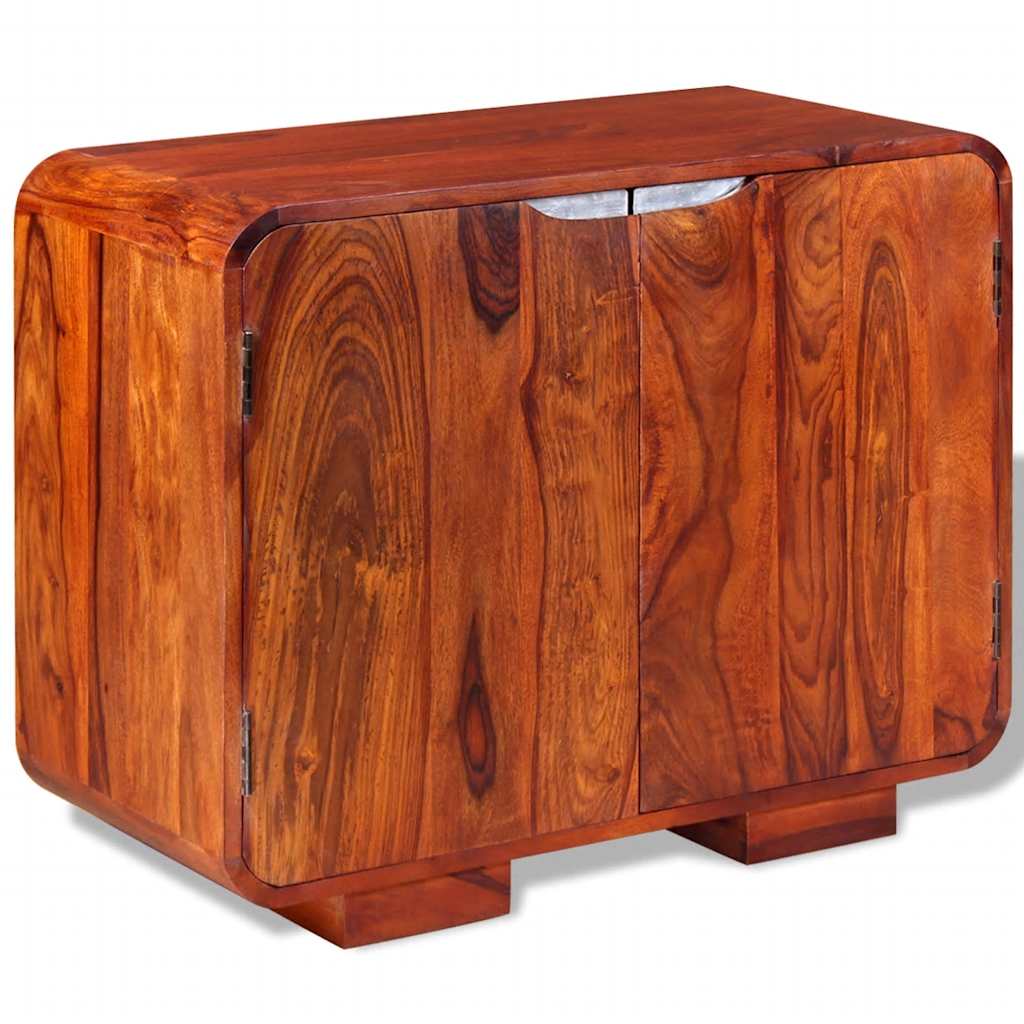 Dressoir 75x35x60 cm massief acaciahout is nu te koop bij PeponiXL, paradijselijk wonen!