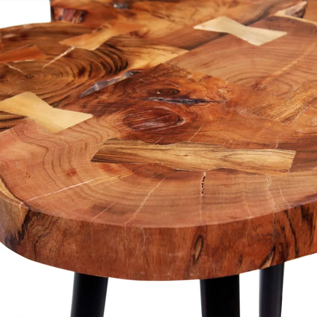 Bartafel boomstam 90x60x110 cm massief acaciahout is nu te koop bij PeponiXL, paradijselijk wonen!