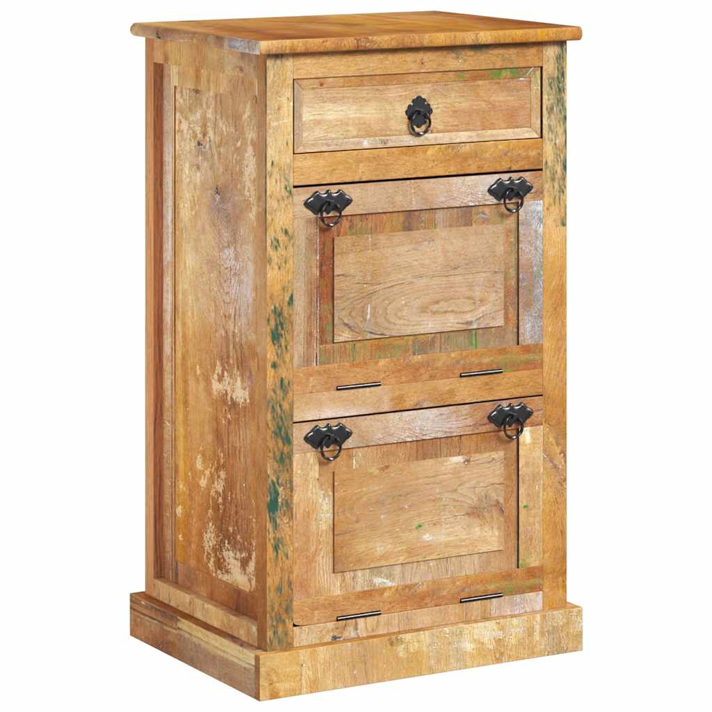 Schoenenkast met lade 4-laags massief gerecycled hout is nu te koop bij PeponiXL, paradijselijk wonen!