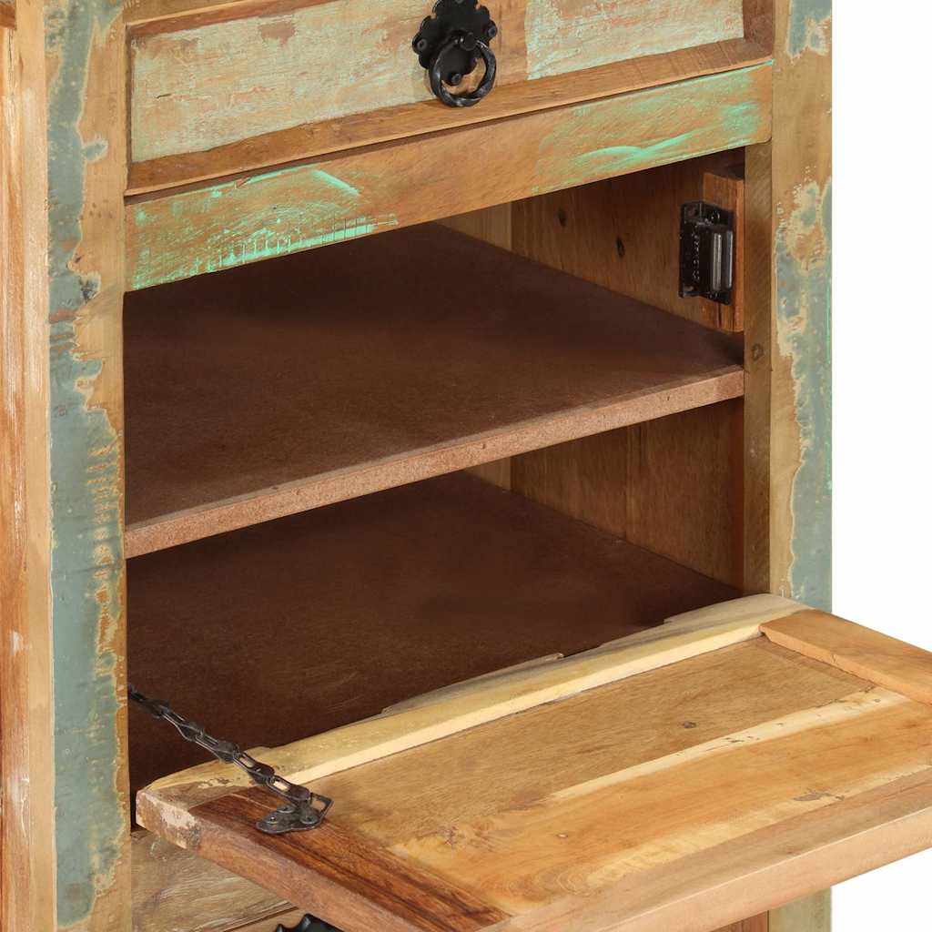 Schoenenkast met lade 4-laags massief gerecycled hout is nu te koop bij PeponiXL, paradijselijk wonen!