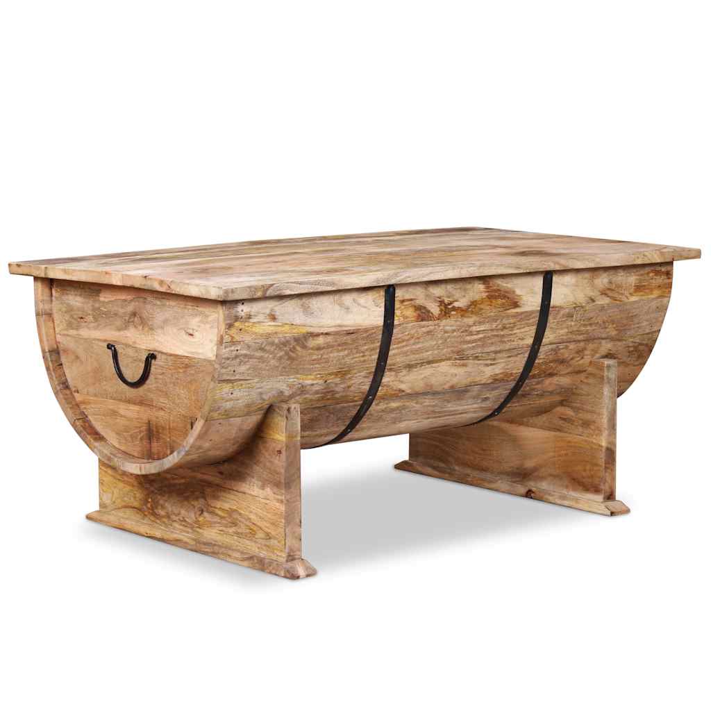 Salontafel 88x50x40 cm massief mangohout is nu te koop bij PeponiXL, paradijselijk wonen!