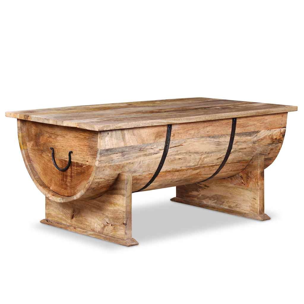 Salontafel 88x50x40 cm massief mangohout is nu te koop bij PeponiXL, paradijselijk wonen!