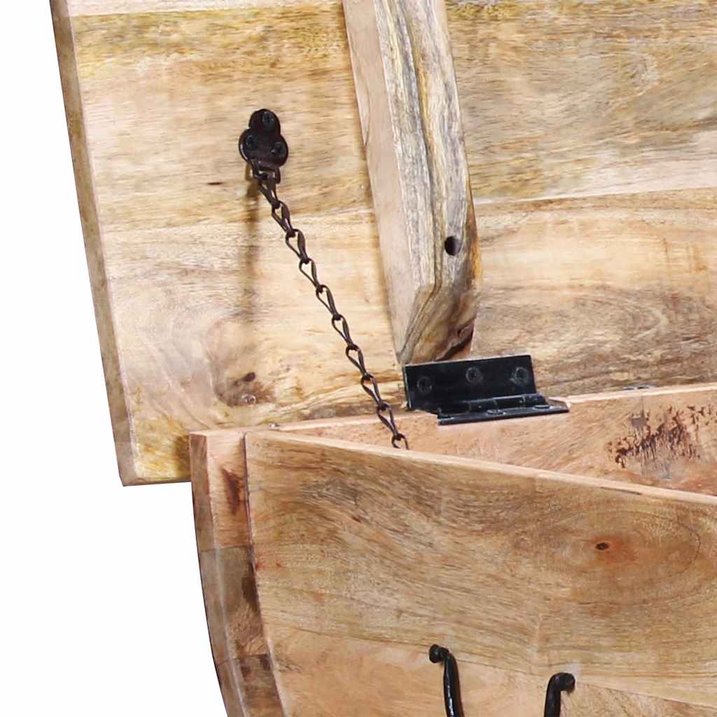 Salontafel 88x50x40 cm massief mangohout is nu te koop bij PeponiXL, paradijselijk wonen!