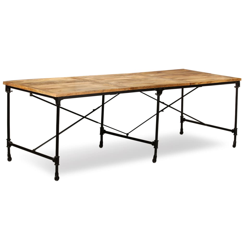 Eettafel 240 cm massief mangohout is nu te koop bij PeponiXL, paradijselijk wonen!