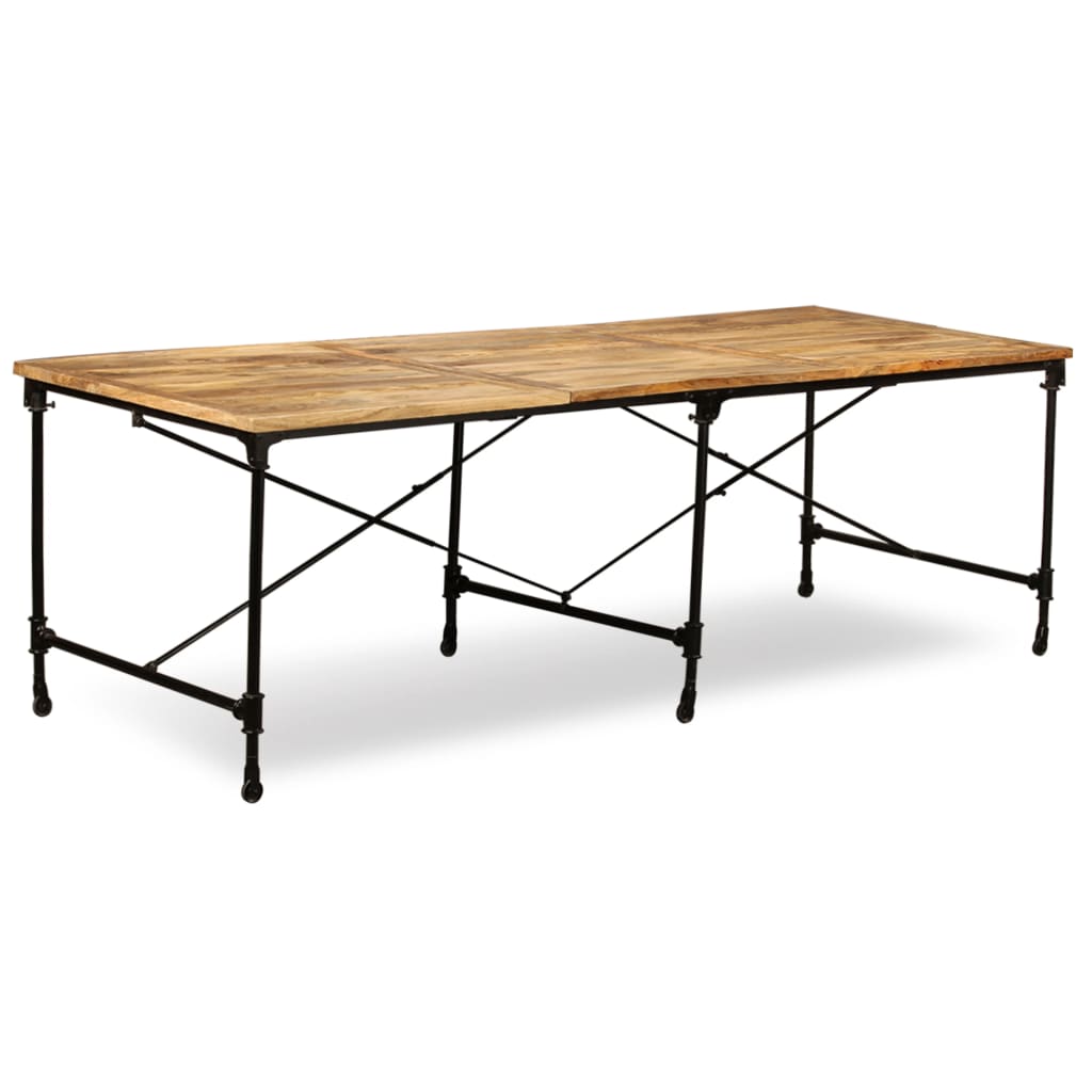 Eettafel 240 cm massief mangohout is nu te koop bij PeponiXL, paradijselijk wonen!