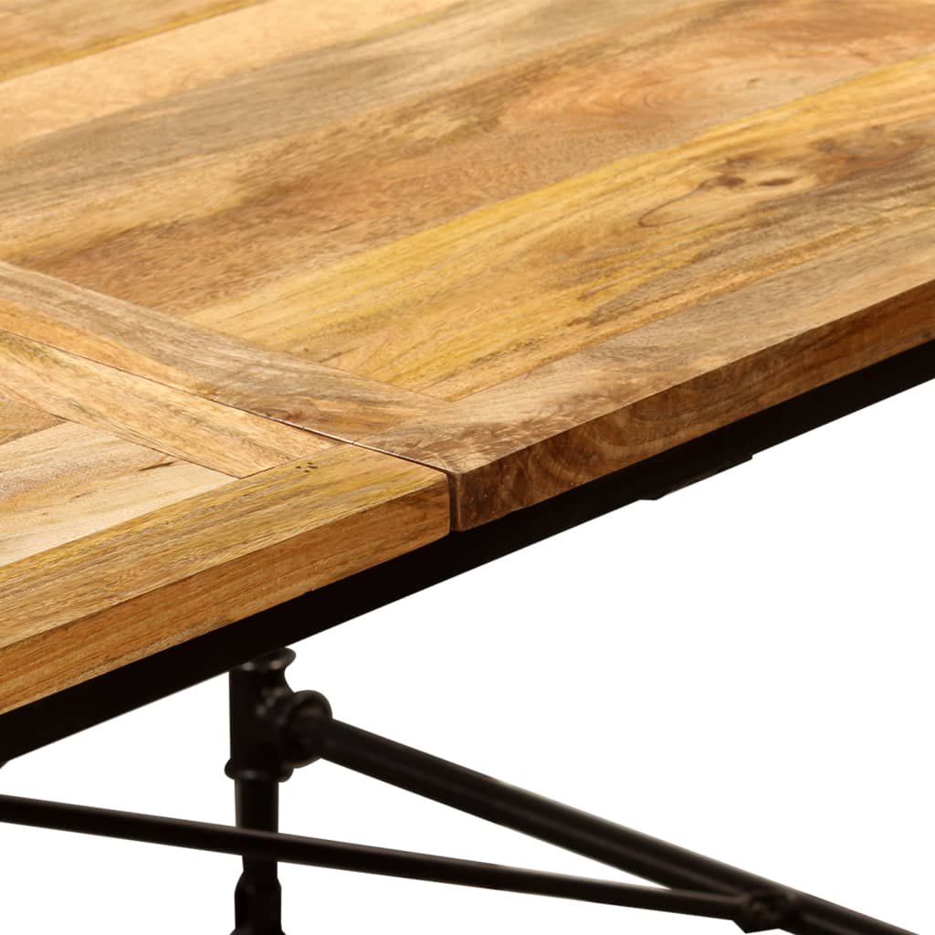 Eettafel 240 cm massief mangohout is nu te koop bij PeponiXL, paradijselijk wonen!