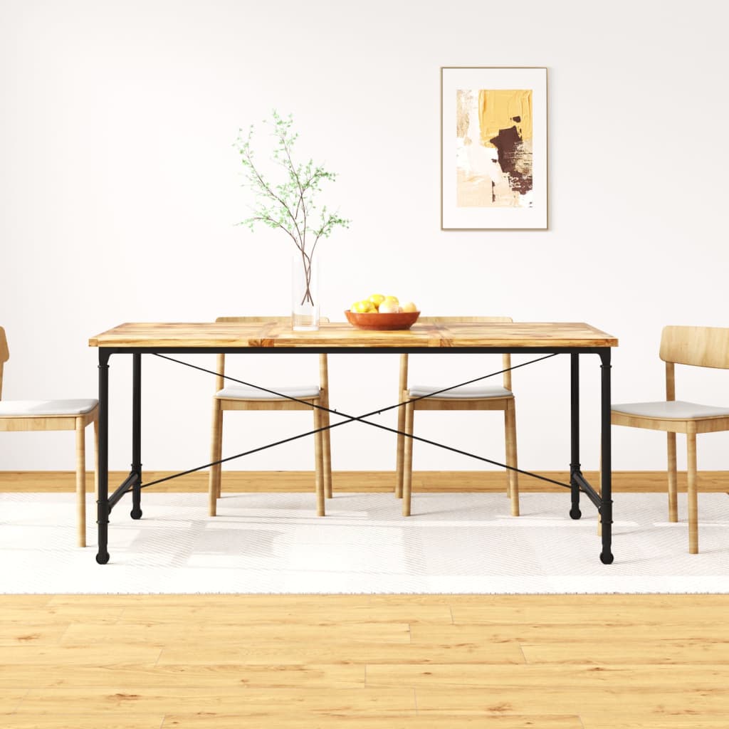 Eettafel 180 cm massief mangohout is nu te koop bij PeponiXL, paradijselijk wonen!