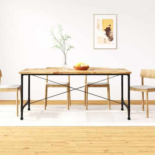 Eettafel 180 cm massief mangohout is nu te koop bij PeponiXL, paradijselijk wonen!