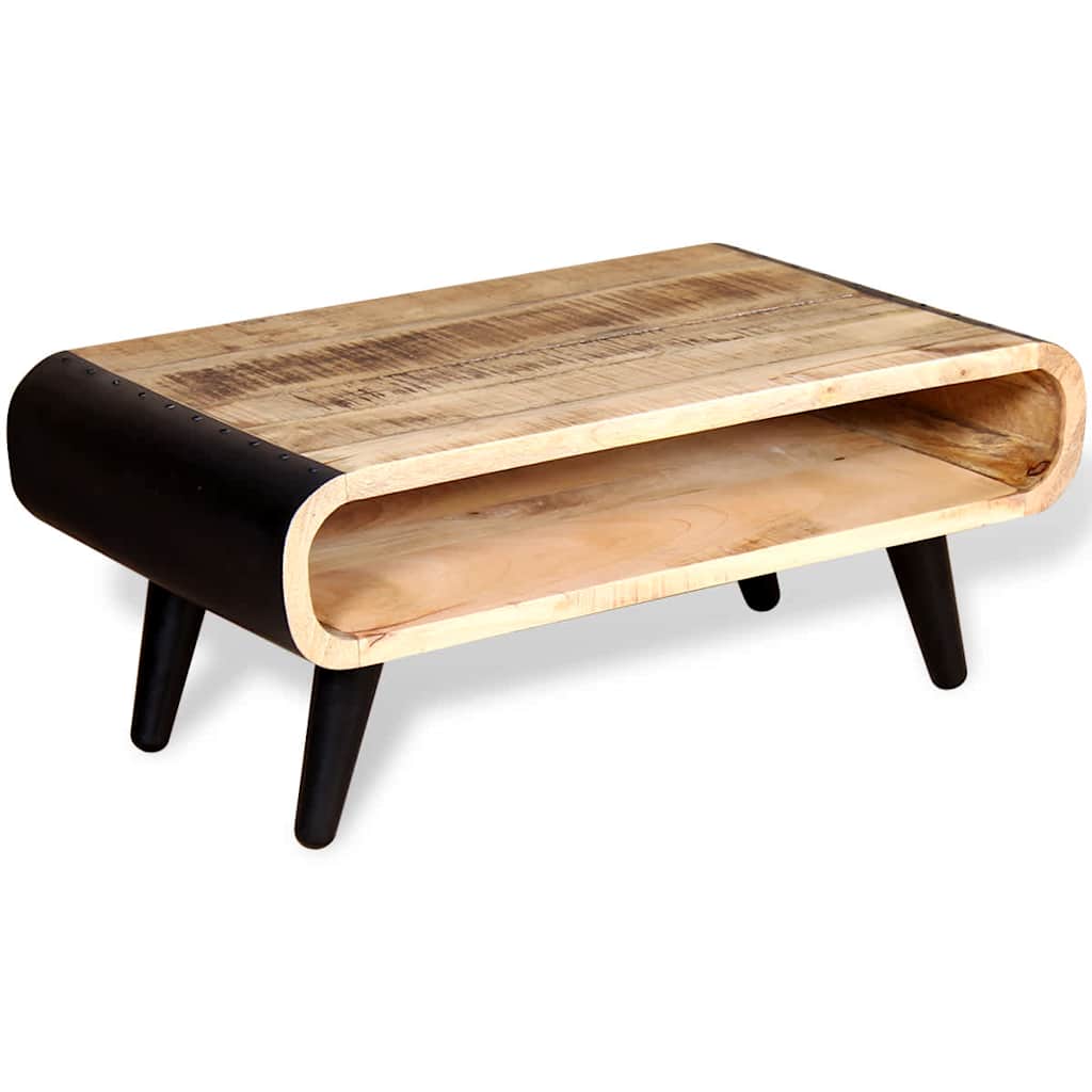 Salontafel 90x55x39 cm ruw mangohout is nu te koop bij PeponiXL, paradijselijk wonen!